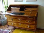 finish antique desk
